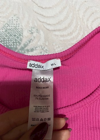 Addax Pembe Crop Top - Görsel 2