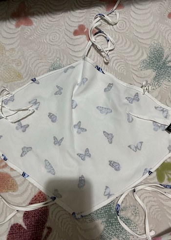 H&M bağlamalı bluz - Görsel 4