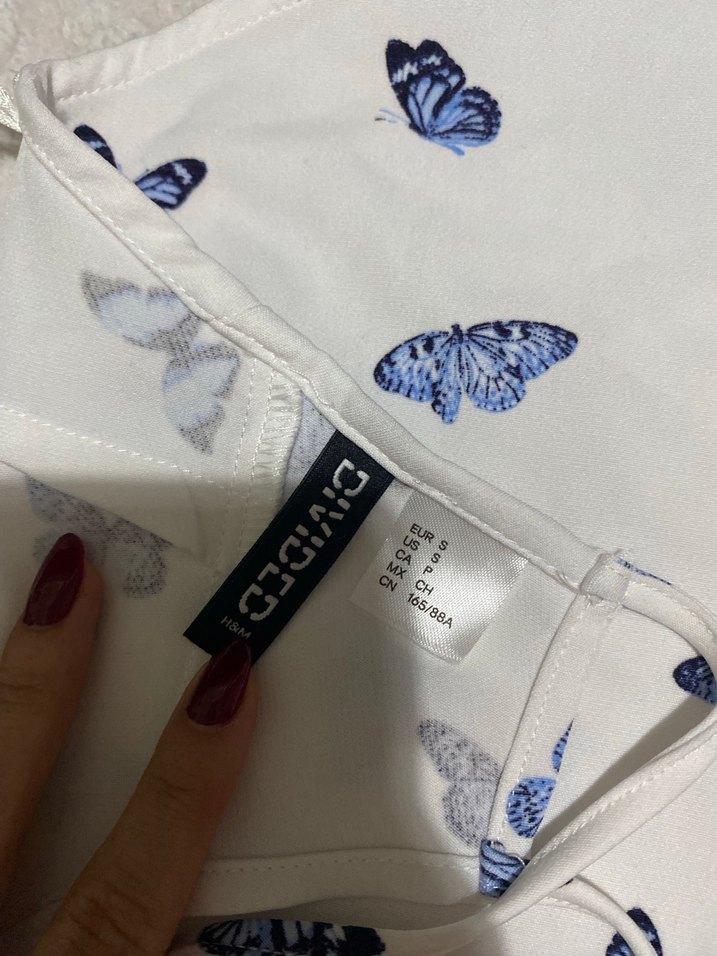 H&M bağlamalı bluz - Görsel 3