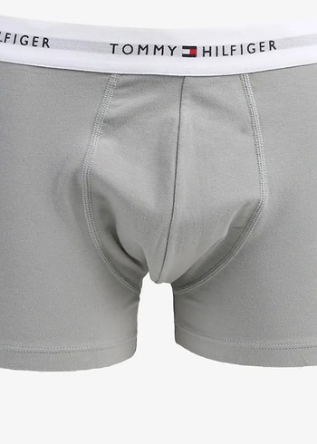 2 adet Tommy Hilfiger Gri Erkek Boxer