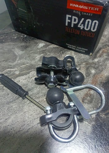 KNMASTER FP400 Siyah Telefon Tutucu - Görsel 2