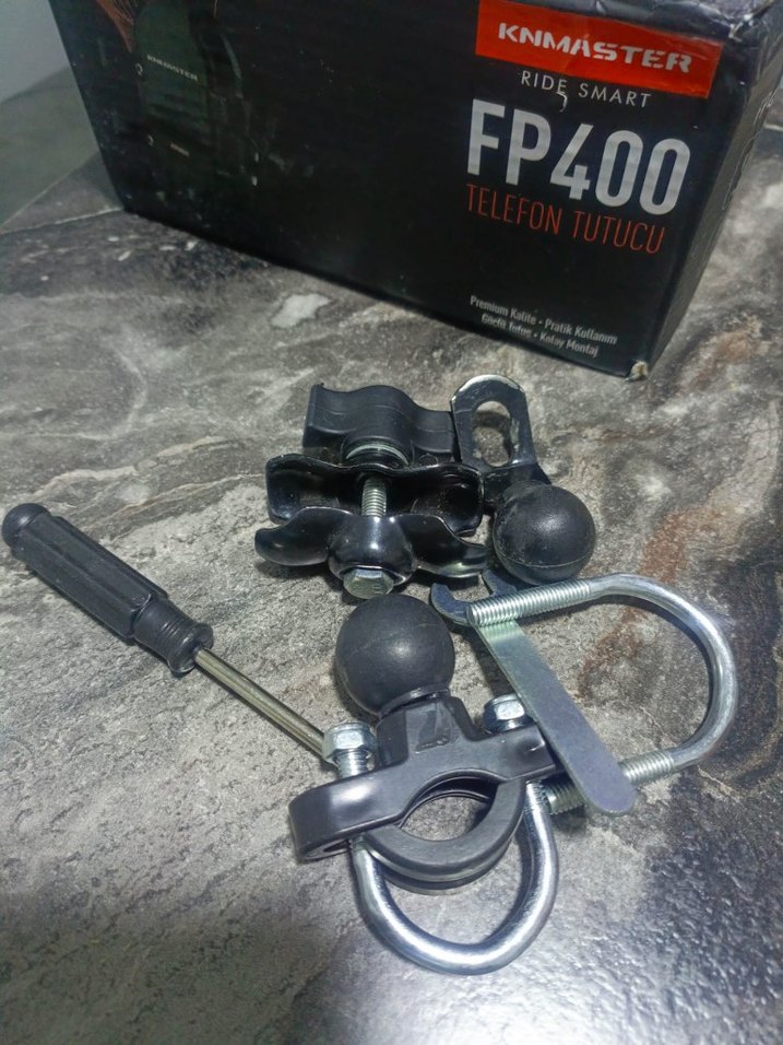 KNMASTER FP400 Siyah Telefon Tutucu - Görsel 2