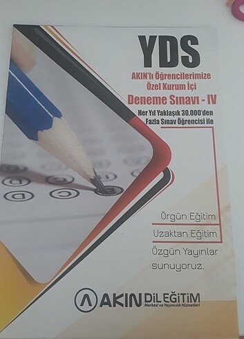 AkınDil Yds Denemesi 