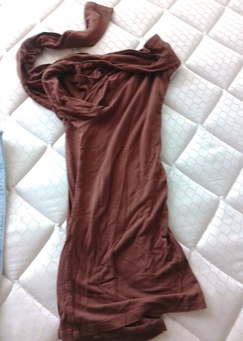 Kahverengi Keten Kadın - Görsel 2