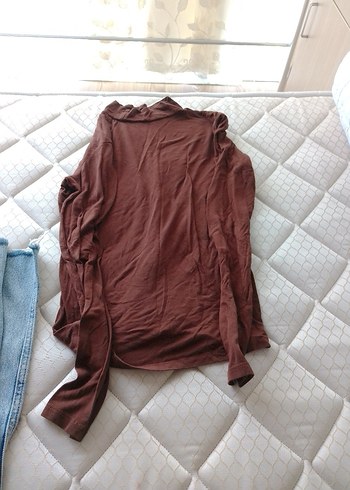 Kahverengi Keten Kadın - Görsel 4