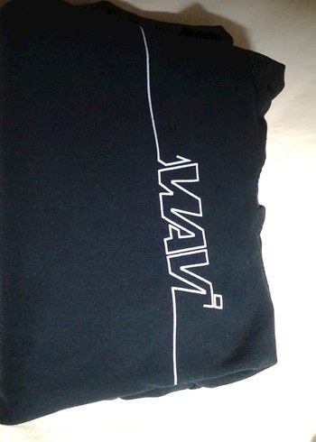 Kadın Siyah Kapüşonlu Fermuarlı Sweatshirt - Görsel 4