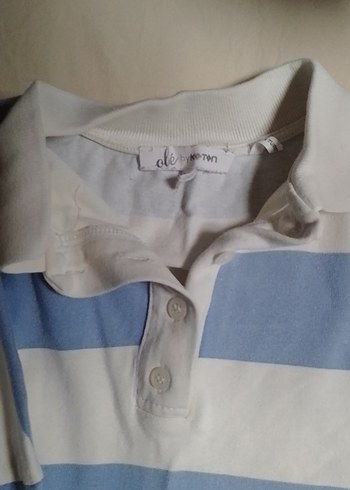 Erkek Mavi Uzun Kollu Polo Tişört - Görsel 2