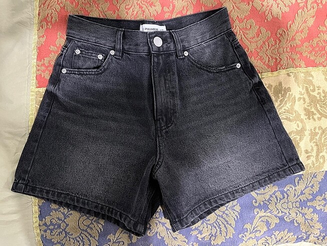 Pull&Bear Mom Kot Şort