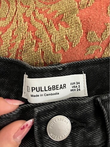 Pull and Bear Pull&Bear Mom Kot Şort