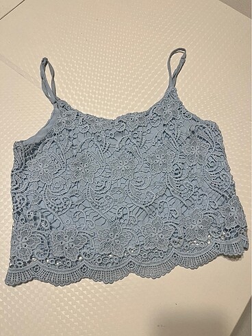 Dantelli crop bluz