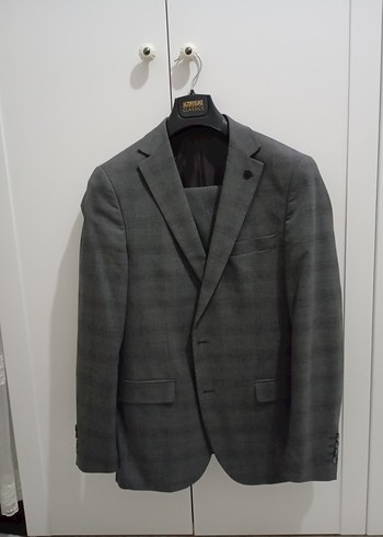 Erkek Gri altın Yıldız Takim elbise - Görsel 2