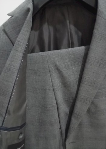 Erkek Gri altın Yıldız Takim elbise - Görsel 8