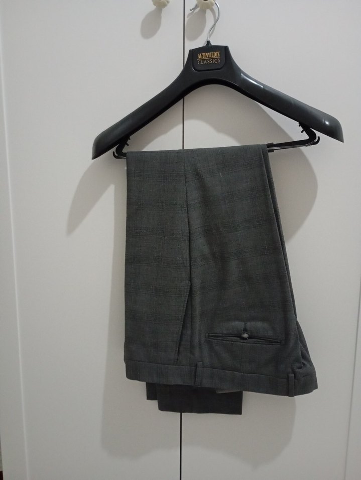 Erkek Gri altın Yıldız Takim elbise - Görsel 3