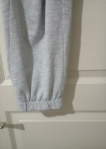 Gri Rahat Kesim Kadın Eşofman Altı - Görsel 5