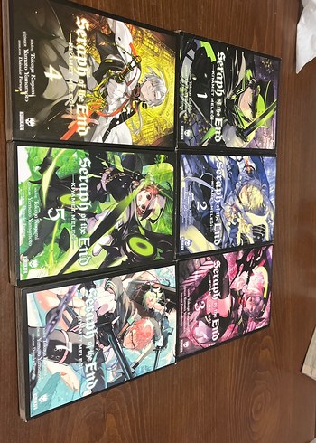 Seraph of the End Manga Seti 6 Cilt