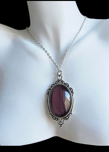 Mürdüm Gotik Kolye