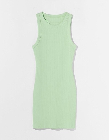 Bershka fitilli mini elbise