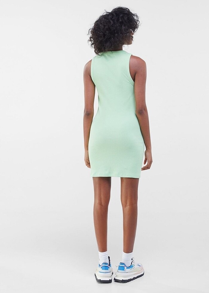 Bershka fitilli mini elbise - Görsel 3