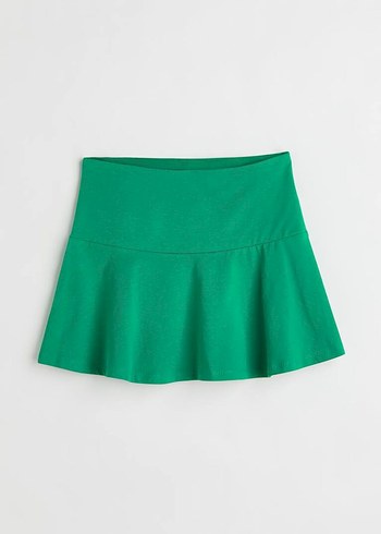 H&M Pamuklu Mini Etek - Görsel 3