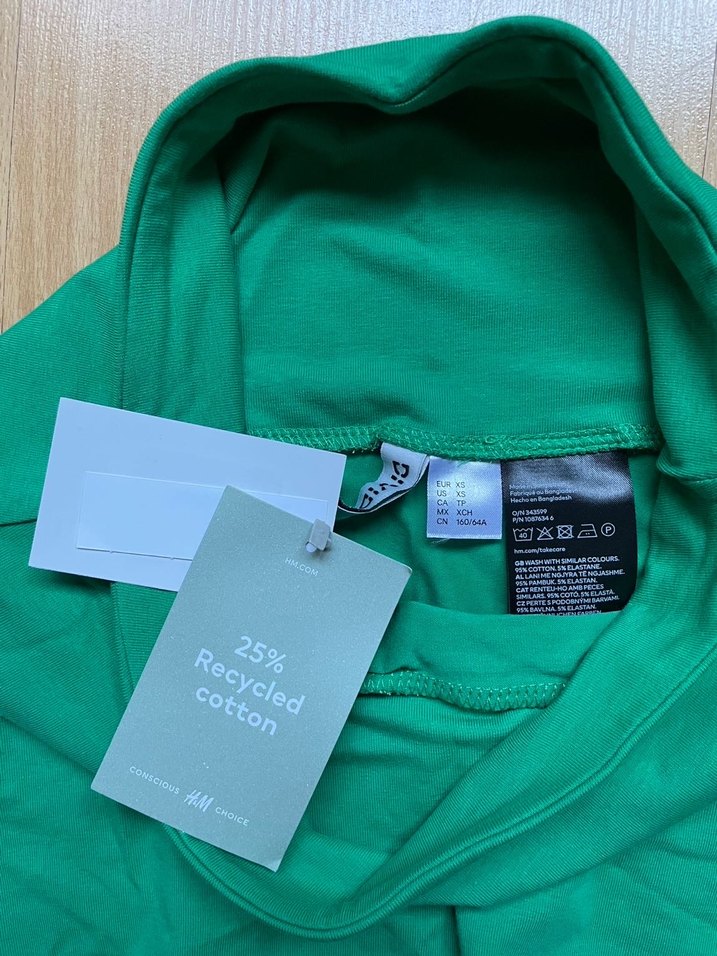 H&M Pamuklu Mini Etek - Görsel 2