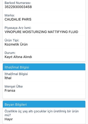 Caudalie vinopure matlaştırıcı fluid krem - Görsel 3