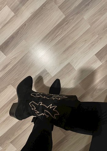 İşleme detaylı kovboy çizmesi - Görsel 6