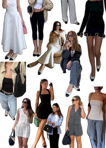 H&M arkası açık babet - Görsel 8