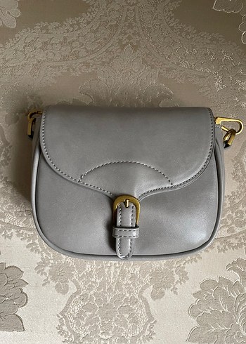 Mango gri çapraz askılı çanta - Görsel 2