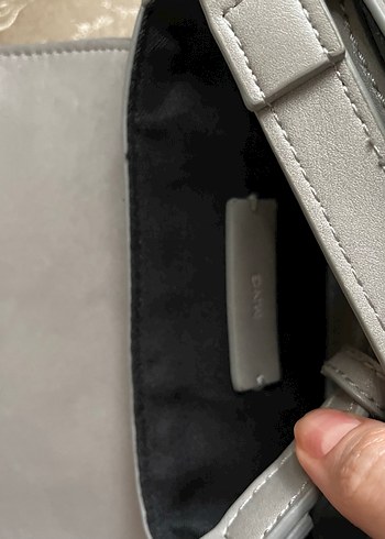 Mango gri çapraz askılı çanta - Görsel 5