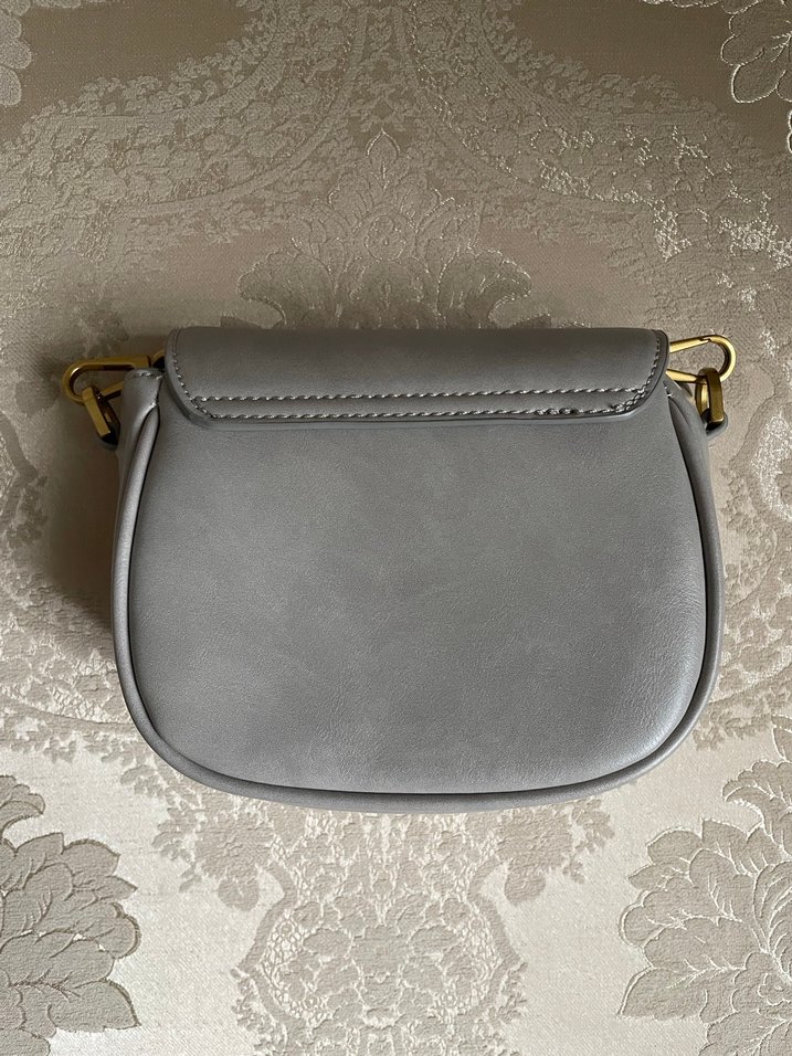 Mango gri çapraz askılı çanta - Görsel 3