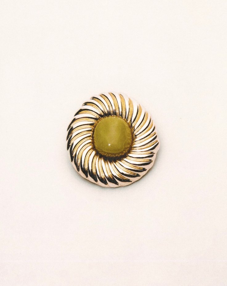 Mango dokulu reçine küpe - Görsel 3