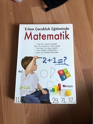 Okul öncesinde matematik eğitimi kitabı