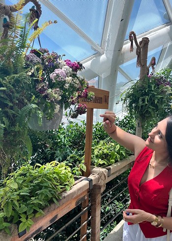 Kırmızı V Yaka Kadın Yelek - Görsel 2