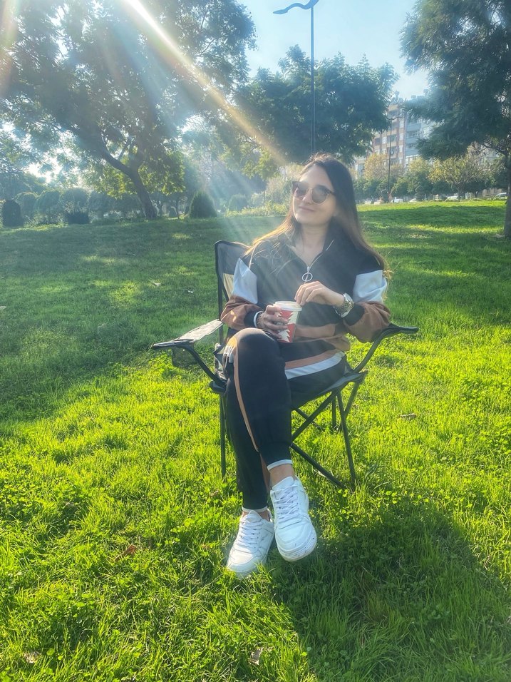 Kadın Siyah Kapüşonlu Puf Detaylı Eşofman Takımı - Görsel 3