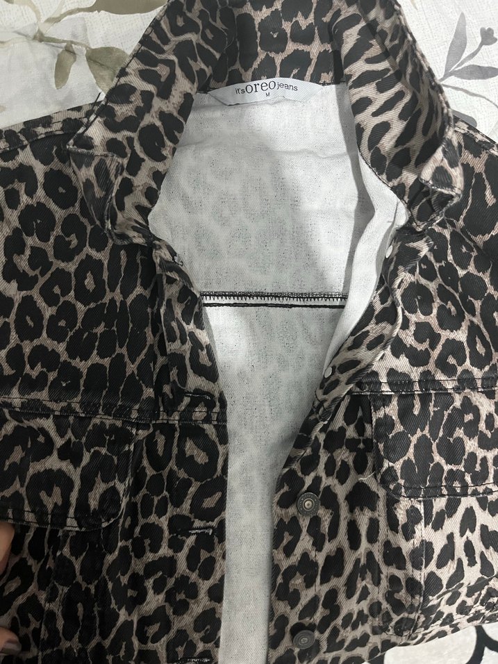 Leopar ceket & pantolon - Görsel 2