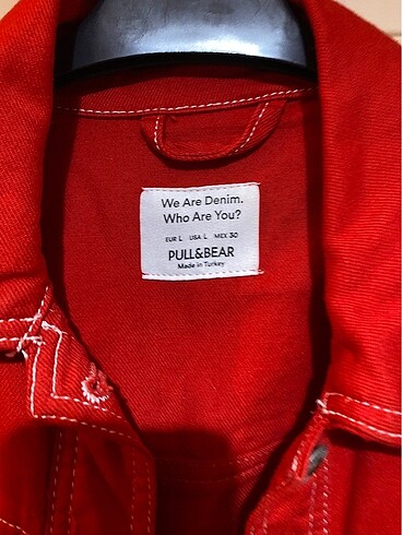 l Beden Pull and Bear Denim Ceket