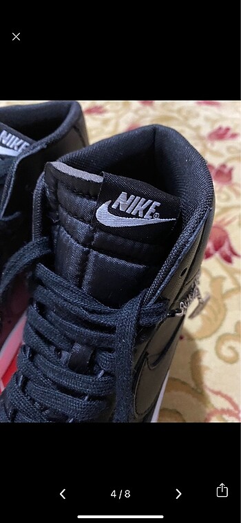 40 Beden siyah Renk Nike Blazer Siyah Ayakkabı