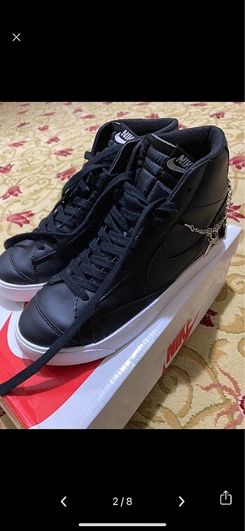 Nike Nike Blazer Siyah Ayakkabı