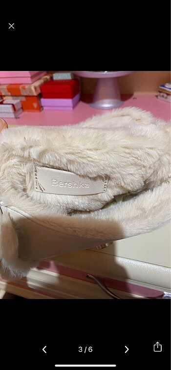 Beden Bershka Kürklü Çanta