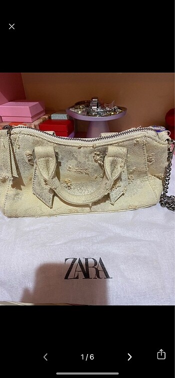 Zara Denim Çanta