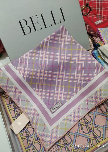 Armine BELLI Yeni sezon Twill İpek Eşarp