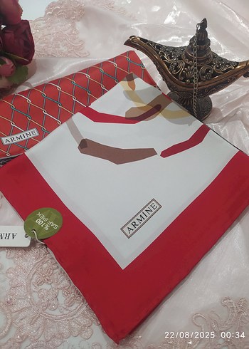 Armine Twill İpek Esarp