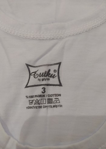 Tutku 3 no. Erkek çocuk Atlet
6 adet. - Görsel 3