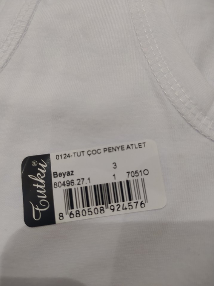 Tutku Çocuk Atlet 3'lü Paket
3 no. - Görsel 2