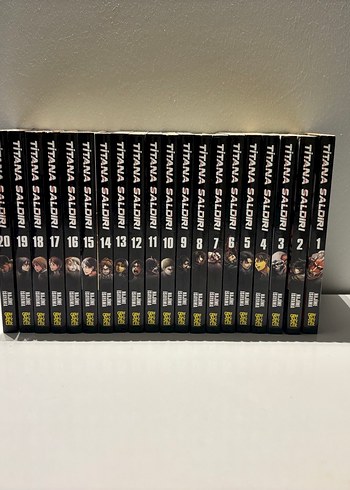 Titana Saldırı 1-20 MANGA (SADECE TOPLU)