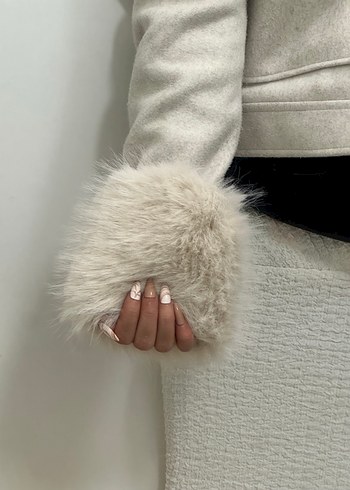 İkili kürk bileklik manşet - Görsel 7