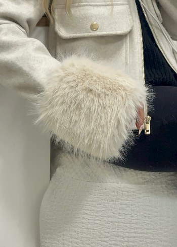 İkili kürk bileklik manşet - Görsel 6