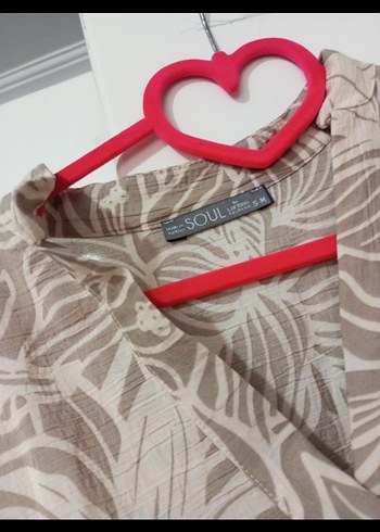 Bej Bohem Uzun tesettür elbise - Görsel 5