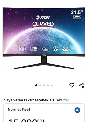 MSI 4 K 32 İNC 0 GİBİ - Görsel 5