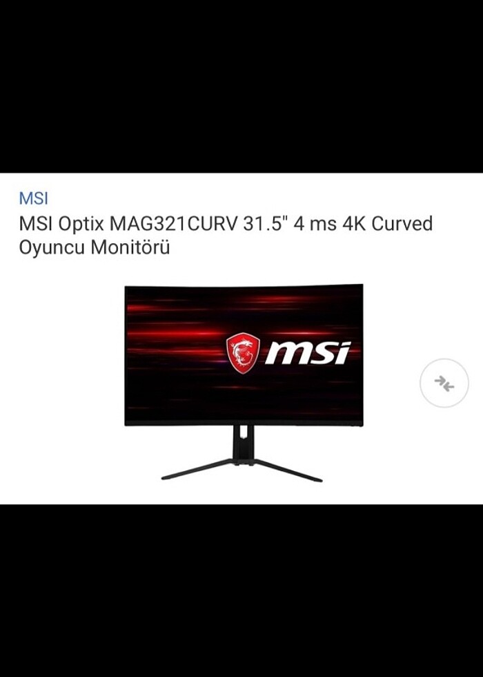 MSI 4 K 32 İNC 0 GİBİ - Görsel 2
